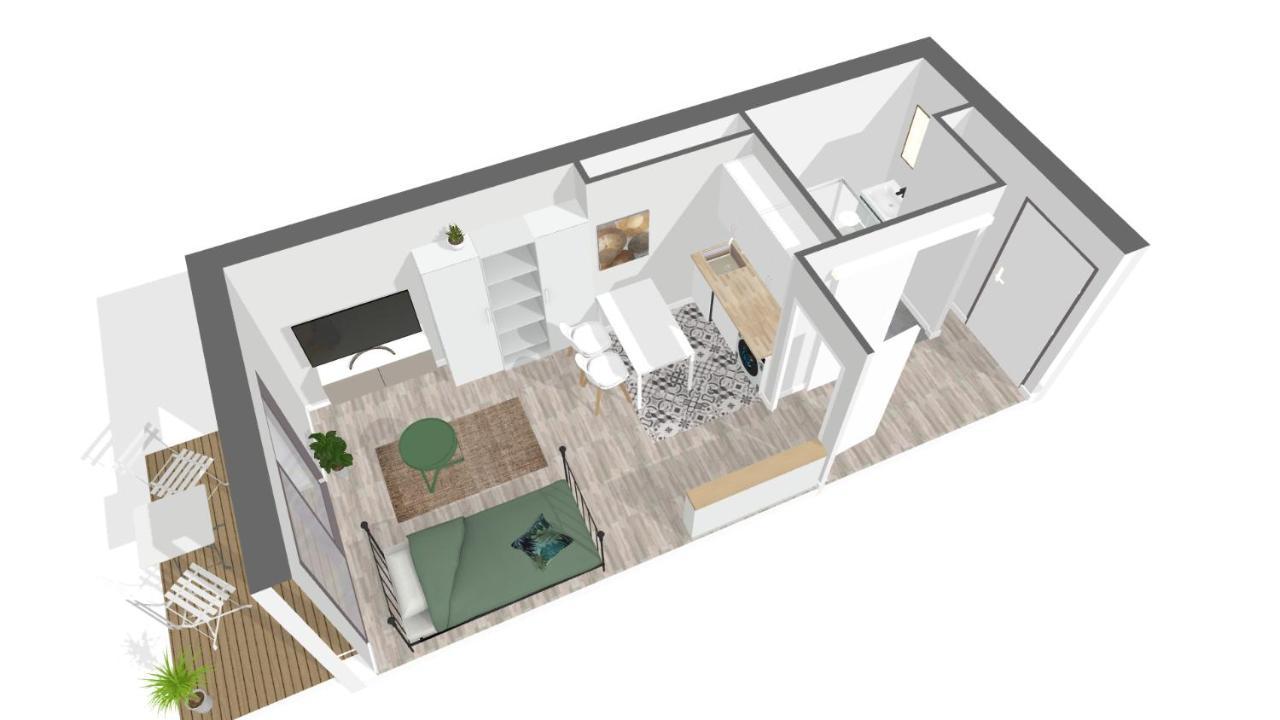 La Casita - Studio Confort Avec Terrasse Et Parking Prive- La Grande Motte, Montpellier Eksteriør billede