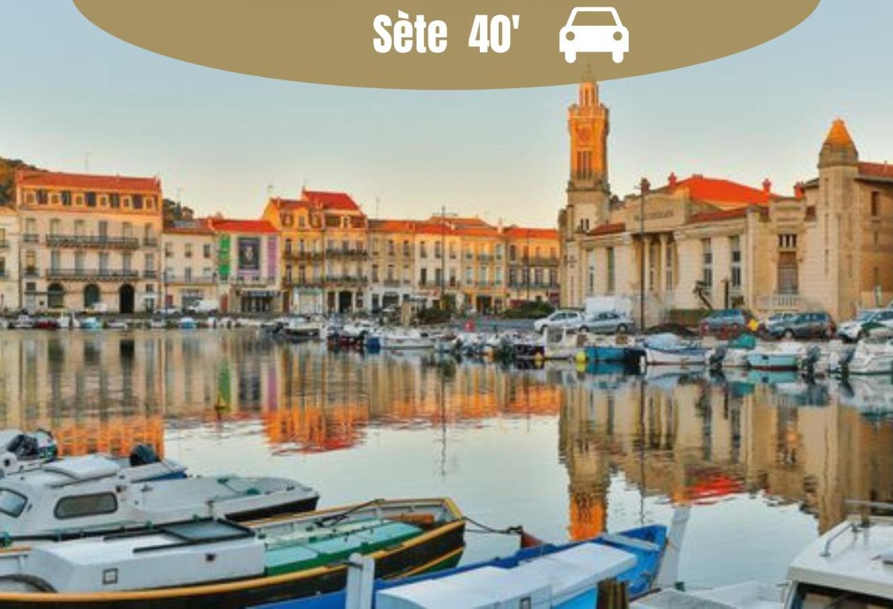 La Casita - Studio Confort Avec Terrasse Et Parking Prive- La Grande Motte, Montpellier Eksteriør billede